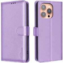 IPhone 14 Pro Cüzdan Rfıd Engelleme Manyetik Kart Tutucu Pu Için Flip Case (Yurt Dışından)