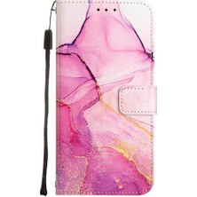 BDT Boutique Samsung Galaxy S7 Cüzdan Mermer Desen Kickstand Pu Deri Kılıf (Yurt Dışından)