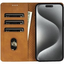 IPhone 11 Için Flip Case Pro Manyetik Kapatma Kart Yuvaları Yan Cep Anti (Yurt Dışından)