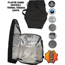 Sevbags Termos Termal Plastik Zemin Destekli Termos Çanta