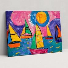 Painted Anarchy Henri Matisse Kanvas Tablo - Henri Matisse, Henri Matisse, Duvar Sanatı, Duvar Dekorasyonu, 50X30 cm