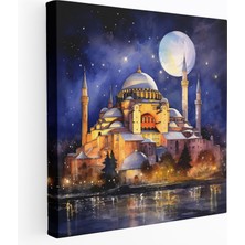 Painted Anarchy Ayasofya Ayışığı Kanvas Tablo, 30X30 cm