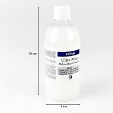 Vallejo 28653 500 Ml. Poliürethan Ultra Mat Vernik, Model Boyası