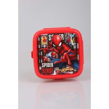 Marvel Spider-Man Lisanslı Spıderman 500 ml Trıtan Matara ve 2 Katlı Beslenme Kutusu / Lunch Box Seti