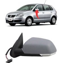 Wisco Vw Polo Sol Ayna Komple 5Pin 2005-2009 6Q1857507PES