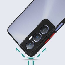 MTK Moveteck Realme C65 4g Uyumlu Kılıf Kamera Korumalı Renkli Tuşlu Mat Arka Kapak Sert Silikon Iz Yapmaz Tank