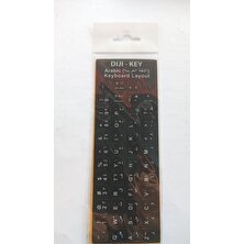 Diji-Key Arapça 5 Farklı Renk Te Klavye Stiker Çok Az Az Öde !!!   Arabic 5 Color Keyboard Layout Sticker Buy More Pay Less !!!