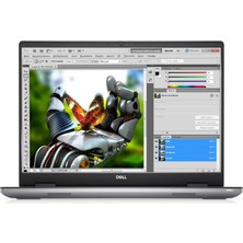 Dell Precision M7780 TKNM7780CTOFHD010 I9-13950HX 64GB 1tbssd+2tbssd RTX3500 17.3" Fullhd W11P Taşınabilir Iş Istasyonu