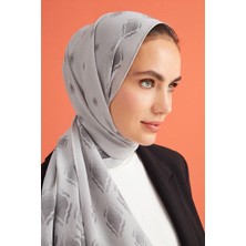 Imannoor 4001 Damlalar Krep Ipek Şal 80X200