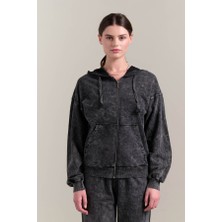 Sevilen Kadın Sweatshirt Yıkamalı  110