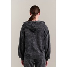Sevilen Kadın Sweatshirt Yıkamalı  110