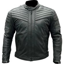 ForteGT 202002 Buffalo Hakiki Deri Full Koruma Motosiklet Ceketi