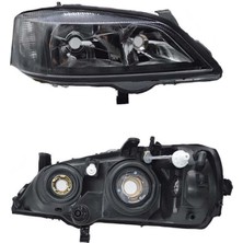 Wisco Opel Astra G Sağ Far Siyah 1998 Sonrası 1216116