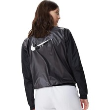 Nike Swoosh Run Jacket Kadın Koşu Ceketi Siyah