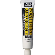 Gunze WT01 20 Ml. Basic White, Su Bazlı Guaj Eskitme Boyası