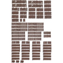 Noch 13095 1/87 Bahçe Çitleri Demonte Plastik Maketi