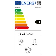 Samsung RB58DS75EWW/TR 580 Lt Alttan Donduruculu No-Frost Buzdolabı, İkili Soğutma