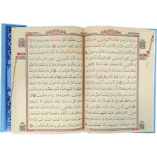 Seda Rahle Boy Mavi Kaplı Kuranı Kerim