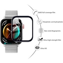 AktarMobile Huawei Watch Fit 3 Uyumlu Ekran Koruyucu 3D Tam Kapatan Kavisli Ppma Nano Cam