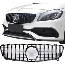 Gkl Mercedes A Serisi W176 Gtr Ön Panjur Parlak Siyah 2016-2018