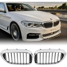 Gkl Bmw G30 Ön Panjur Seti Krom Siyah 2017-2021 51137383519