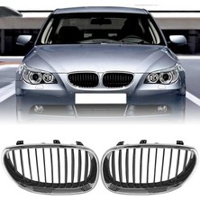 Gkl Bmw 5 Serisi E60 Ön Panjur Seti Krom Siyah 2004-09 51712155446/47