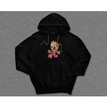 BUMETA I'm Groot Ağaç Adam Avengers Galaksinin Koruyucusu Sweatshirt  Kapüşonlu Hoodie