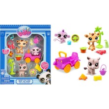 Sunman Littlest Pet Shop Minişler Safari Oyun Seti S1