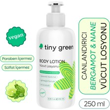 Tiny Green Canlandırıcı Bergamot & Nane Kokulu Vücut Losyonu 250 ml