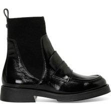 Nine West Ferron 4pr Siyah Kadın Düz Bot