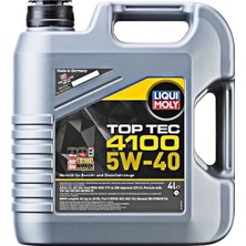 Liqui Moly 5W40 Top Tec 4100 Tam Sentetik 4 Litre Motor Yağı 2195