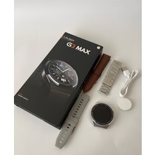 Woodhub Watch Gt3 Max (3 Kordonlu) Bt Çağrı Destekli Akıllı Saat 300-400 Mah Siyah Yok