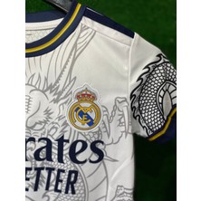 Rodak Spor Real Madrid Ronaldo 7 Dragon Tasarım Şortlu Çocuk Forması