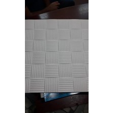 Süs Köşe Dekor Hasır Desen Tavan Kaplama 9mm 2m2 (8 Adet)