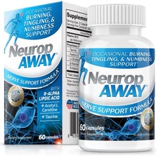 Dietary Supplement Neurop Away Nerve Support Formula 60 Kapsül