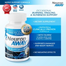 Dietary Supplement Neurop Away Nerve Support Formula 60 Kapsül