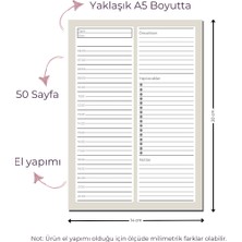 Chi-Chi Papers Günlük Masaüstü Planlayıcı - Gri