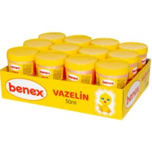 Benex Vazelin 50 ml 12'li Paket