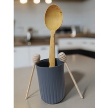 Eco Fast Hakiki Şimşir Kaşık, Şimşir Yemek Kaşığı, 1 Adet Şimşir Kaşık