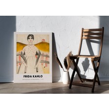 Pegziz Oda Dekorasyonu Kanvas Tablo Frida Kahlo Sanatsal Tablo Salon Duvar Dekorasyonu