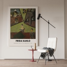 Pegziz Modern Kanvas Tablo Edvard Much Sanatsal Tablo Salon Duvar Dekor Cafe Dekor Duvar Tablosu