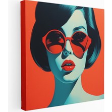 Painted Anarchy Kanvas Tablo: Sadelik Ifadesi, 30X30 cm