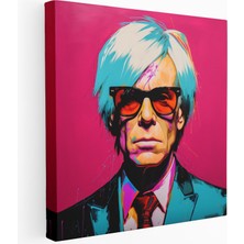 Painted Anarchy Pop Kültür Simgeleri Kanvas Tablo, 30X30 cm