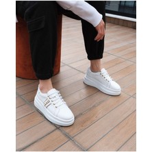 Follini Kadın Deri Sneaker Beyaz