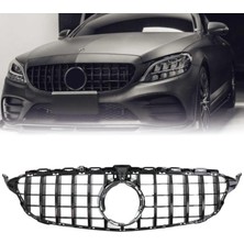 Gkl C Serisi W205 Gtr Ön Panjur Piano Siyah Kameralı 2018 Sonrası