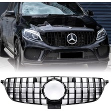 Gkl Mercedes Gle W166 Ön Panjur Parlak Siyah 2015-2018