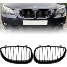 Gkl Bmw E60 Ön Panjur Seti Parlak Siyah 2004-2009 51712155446/447