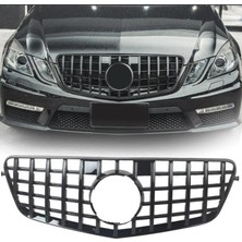 Gkl Mercedes E Serisi W212 Ön Panjur Parlak Siyah 2009-2013
