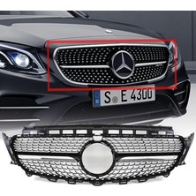 Gkl E Serisi W213 Ön Panjur Krom Siyah Diamond Kamerasız 2016-