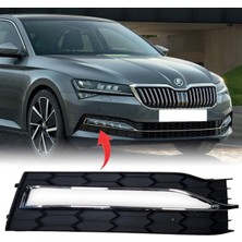Gkl Skoda Superb Sağ Sis Kapağı Sisli Kromlu 2020-2023 3V0853666B
